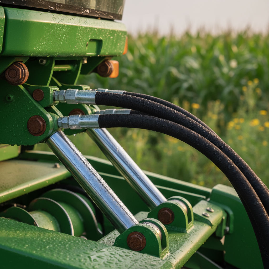 اتصالات قدرتمند هیدرولیک، نیروی محرکه تجهیزات پیشرفته کشاورزی در هر شرایطی