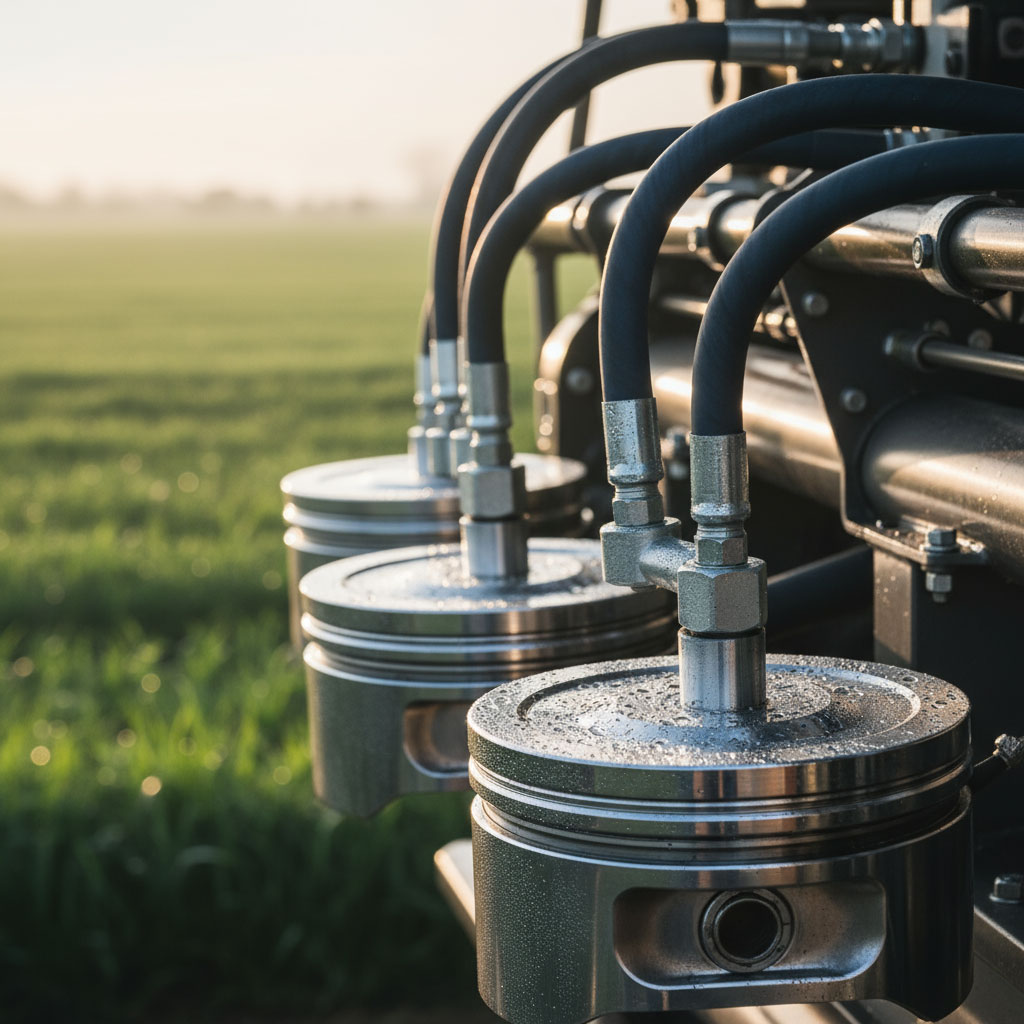 نگاهی نزدیک به قلب تپنده ماشین‌ آلات کشاورزی؛ دقت و قدرت سیستم هیدرولیک