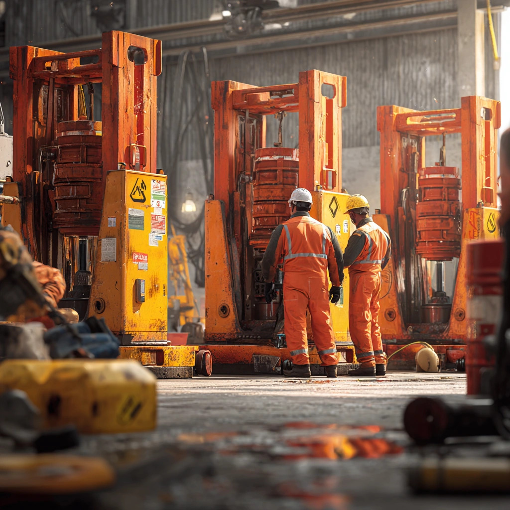 ایمنی فردی و HSE در جک‌ های هیدرولیک پرس