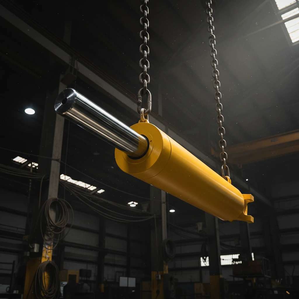 جک هیدرولیک رنگ آمیزی شده آماده نصب