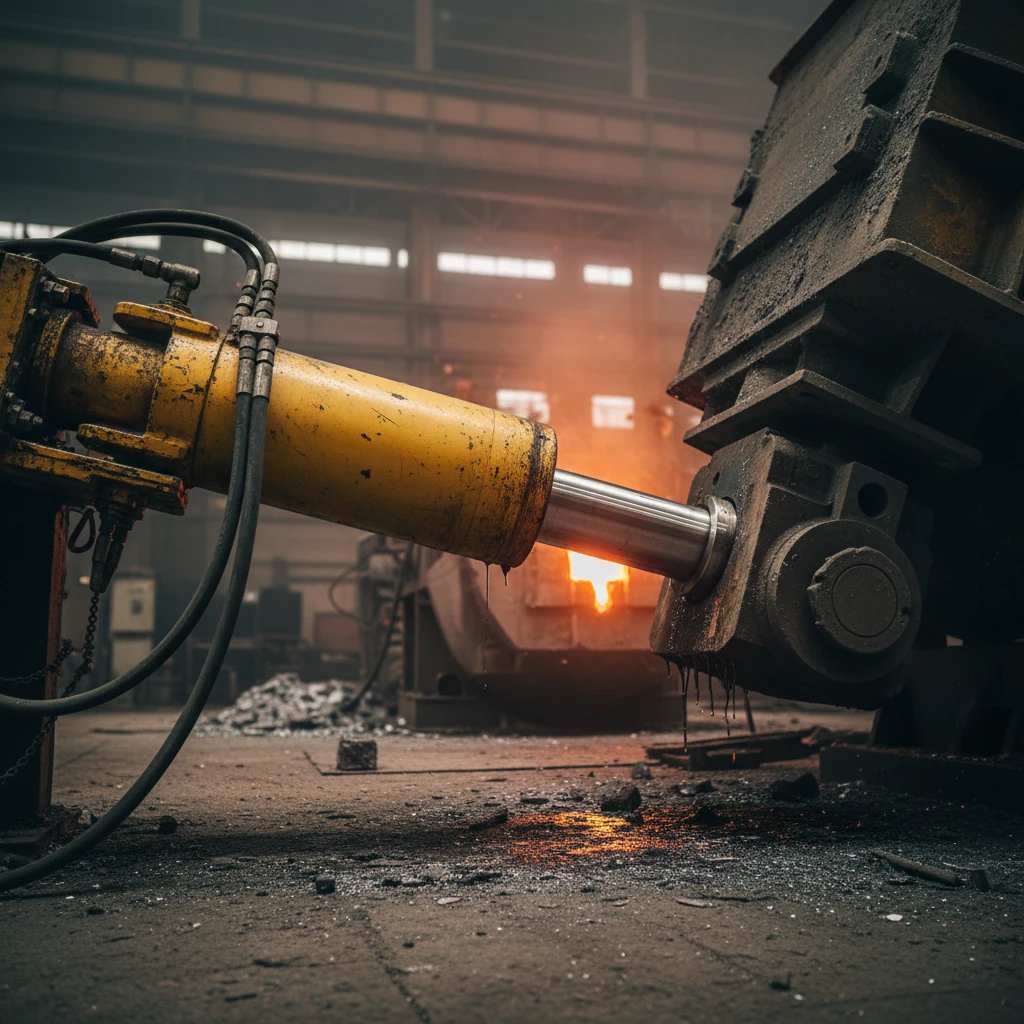 جک هیدرولیک در ریخته‌ گری حرکت‌ دهنده اصلی کوره‌ ها